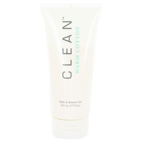 Clean Warm Cotton by Clean Shower Gel 6 oz